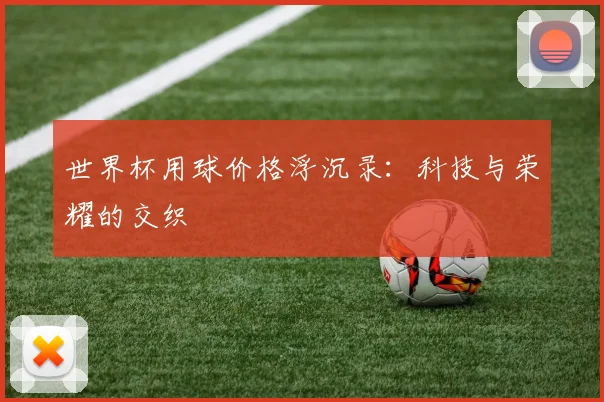 世界杯用球价格浮沉录：科技与荣耀的交织